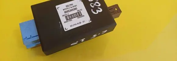 Citroen C5 Alarm control unit/module 9665369380