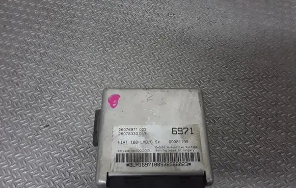Fiat Punto (188) Power steering control unit/module 26076971023 26078330012