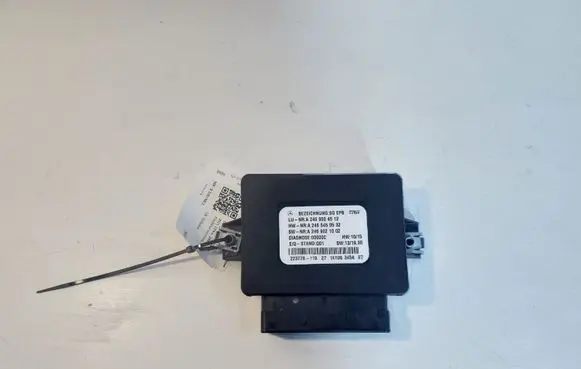 Mercedes-Benz B W246 W242 Hand brake control module A2469004512 A2465450532