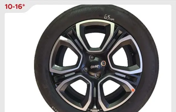 Jeep Avenger R18 alloy rim 52197384 52258160