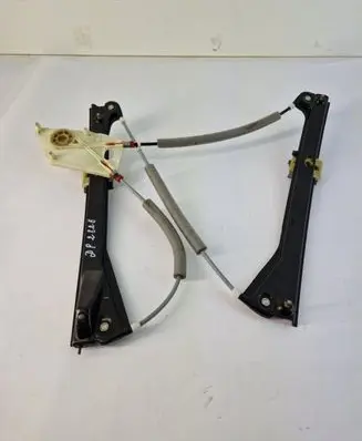 Front window lifting mechanism without motor