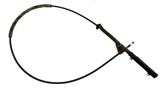 Volkswagen Touareg I Engine bonnet/hood lock release cable 7L6823535C