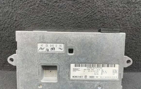 Audi A6 S6 C6 4F MMI control unit 4F0910730F 4E0035729