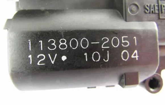 Toyota Corolla Verso E121 Air flap motor/actuator 1138002051