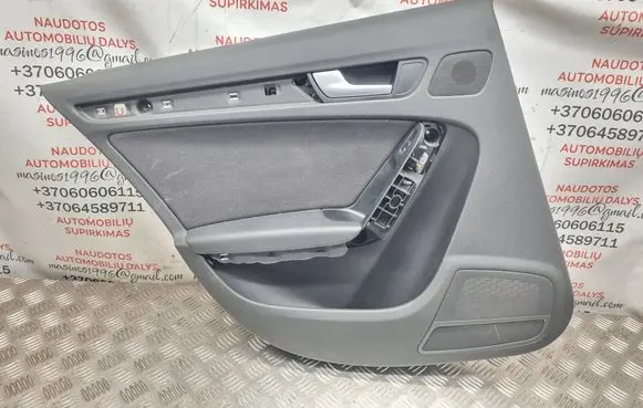 Audi A4 S4 B8 8K Rear door card panel trim 8K0971693