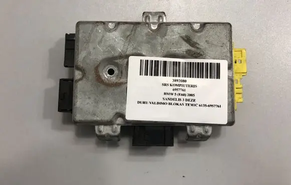 BMW 5 E60 E61 Airbag control unit/module 6957761