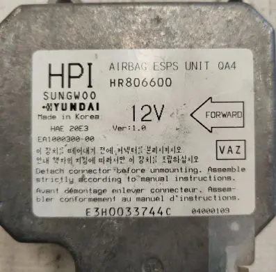 Hyundai Galloper Airbag control unit/module HR806600