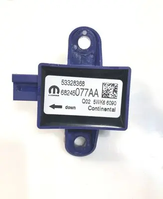 Chrysler Pacifica Airbag deployment crash/impact sensor 68245077AA 53328368 5WK46090