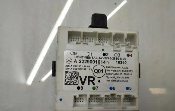 Mercedes-Benz GLC X253 C253 Door control unit/module A2229001614