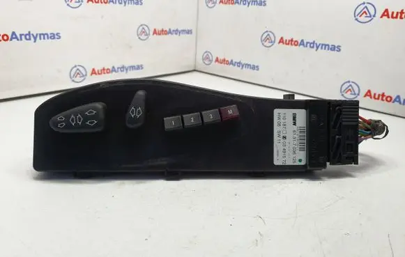 BMW X3 E83 Seat control switch 7036125 61307036125