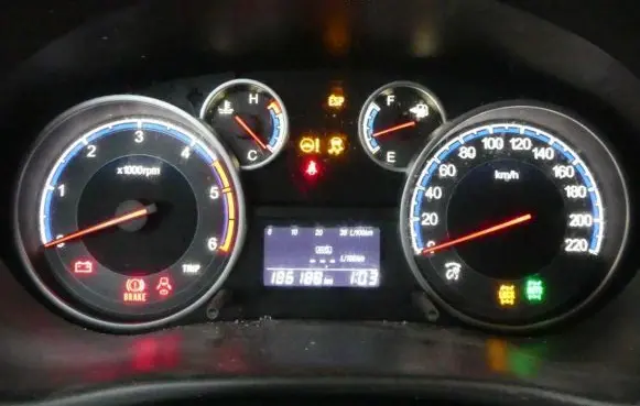 Suzuki SX4 Speedometer (instrument cluster) 34110-55L50 IMPRK1113393