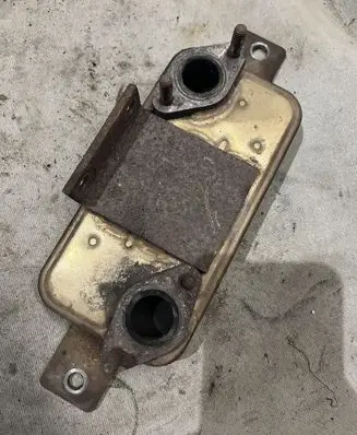 Mitsubishi Pajero EGR valve cooler