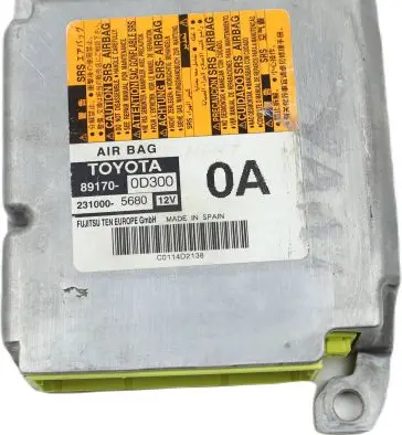 Toyota Yaris Airbag control unit/module 891700D300