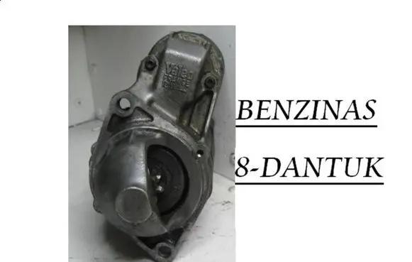 Mercedes-Benz A W168 Starter motor 0051212101 13E01208CC