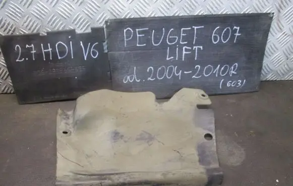 Peugeot 607 Center/middle under tray cover 9651772580
