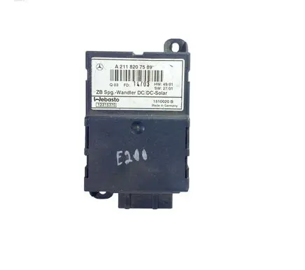 Mercedes-Benz E W211 Other control units/modules A2118207589 1510020B 12315370