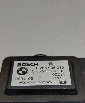 BMW X5 E53 ESP acceleration yaw rate sensor 34521165292 0004105