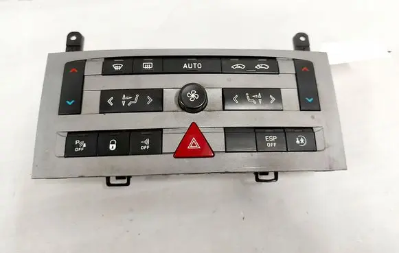 Peugeot 407 Climate control/heater control trim VP4PUH-18C612 6451SC02