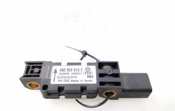 Airbag deployment crash/impact sensor
