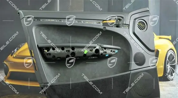 Porsche Cayenne (9PA) Front door card panel trim 95555513122XKU