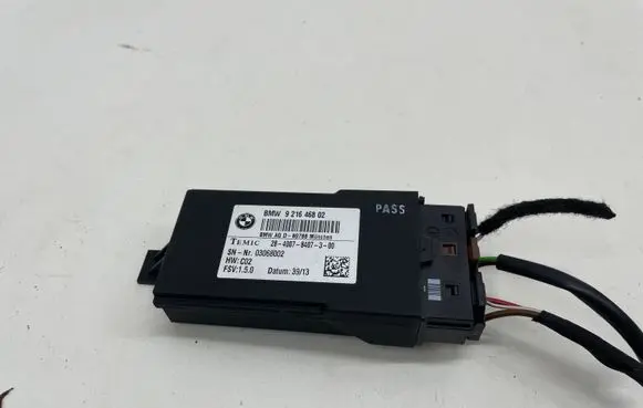 BMW 3 F30 F35 F31 Seat control module 921646802