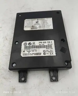 Volkswagen Tiguan Bluetooth control unit module 7P6035730E 7660030378