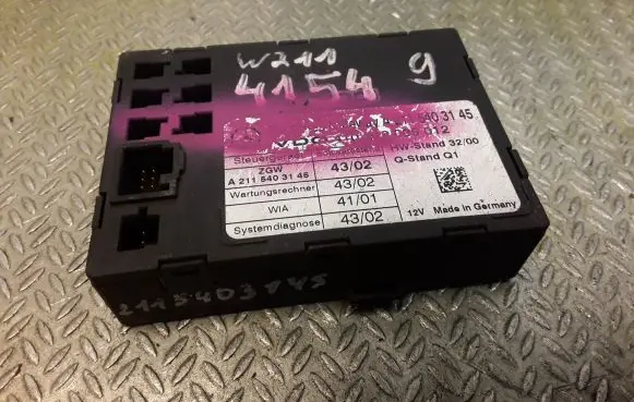 Mercedes-Benz E W211 Gateway control module 2115403145 A2115403145