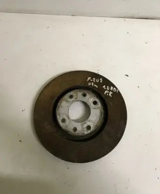 Peugeot 207 Front brake disc
