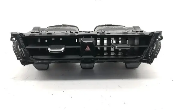 Dashboard air vent grill cover trim