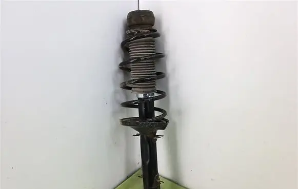 Front shock absorber with coil spring