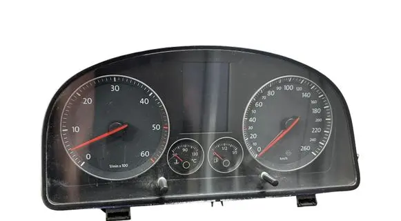 Volkswagen Touran I Speedometer (instrument cluster) 1T0920872F V0003000 VWZ7Z0F3590250