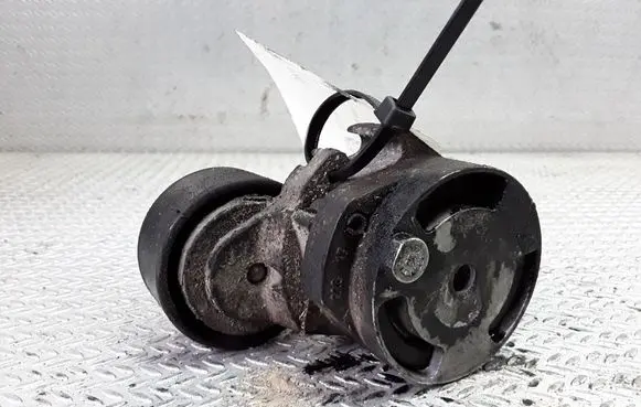 Peugeot 407 Generator/alternator belt tensioner 9655198980