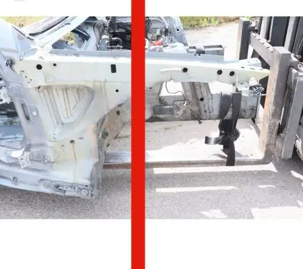 BMW 3 E92 E93 Front side member 7135610 41147135610