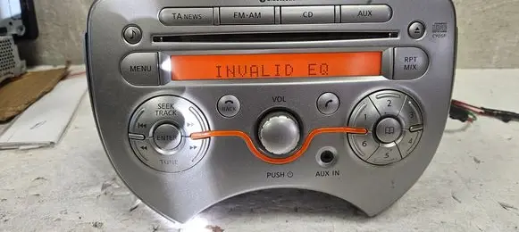 Nissan Micra Radio/CD/DVD/GPS head unit 281871HA0A PN3201MB CV05F