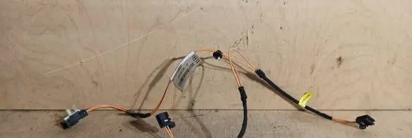 Jaguar XF Sound system wiring loom OPTIC