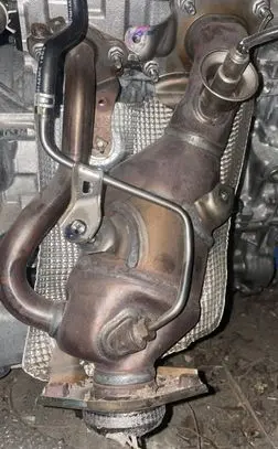Toyota Yaris XP210 Catalyst/FAP/DPF particulate filter 