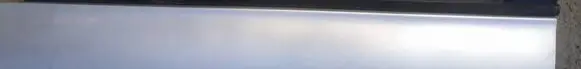 Toyota Avensis Verso Front door glass trim molding