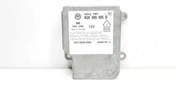 Volkswagen PASSAT B5 Airbag control unit/module 6Q0909605B