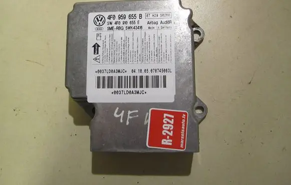 Audi A6 S6 C6 4F Airbag control unit/module 4F0959655B 5WK43416 4F0910655E