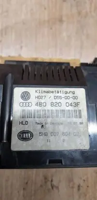 Audi A6 S6 C5 4B Climate control unit 4B0820043F D550000 5HB00760400