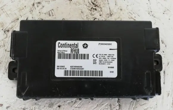 Dodge Challenger Keyless (KESSY) go control unit/module 68234232AC