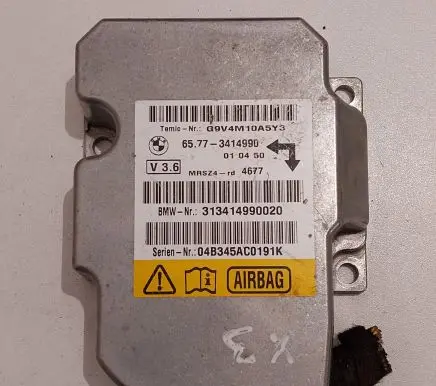 BMW X3 E83 Airbag control unit/module 313414990020 G9V4M10A5Y3 73414990