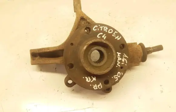 Citroen C4 I Front wheel hub spindle knuckle