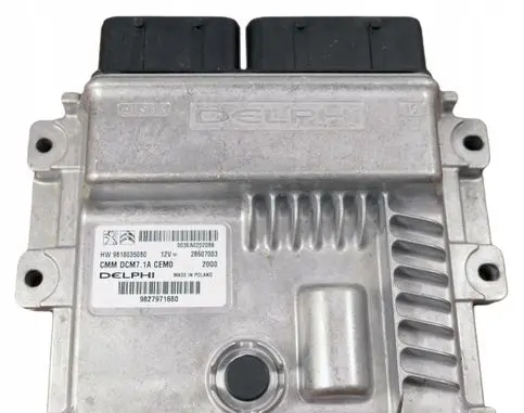 Peugeot 208 Engine control unit/module 9827971680