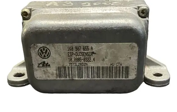 Audi A3 S3 A3 Sportback 8P ESP acceleration yaw rate sensor 1K0907655A