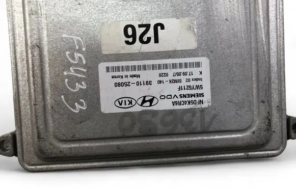 Hyundai Sonata Engine control unit/module 3911025080