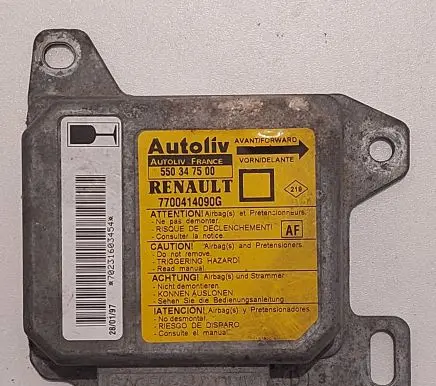 Renault Megane I Airbag control unit/module 550347500 7700414090G