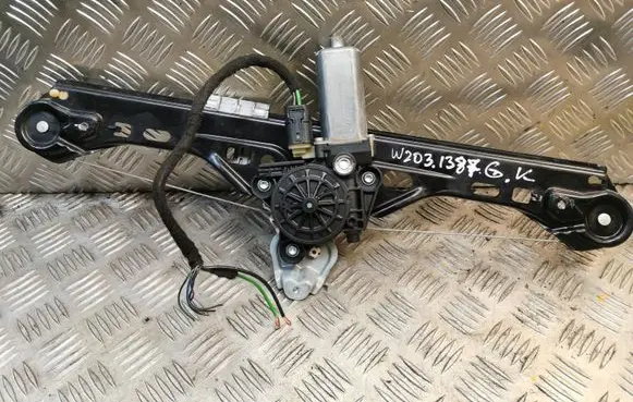 Mercedes-Benz C W203 Rear door window regulator with motor 2038202942 A2038202942