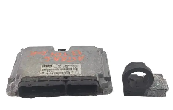 Opel Astra G Engine ECU kit and lock set 90589736 28SA3739 0281001670