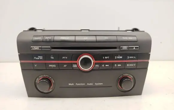 Mazda 3 I Radio/CD/DVD/GPS head unit BP4M66950A 04A1B60563 14789900